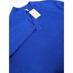 Peter Millar Royal Blue Zip-Up Sweater